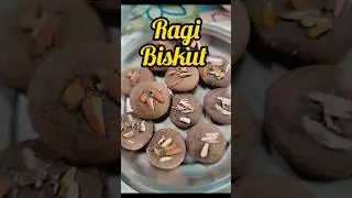 Ragi biscuit for baby 🐥no sugar no maida healthy and testi#cooking #food #recipe #baby #shorts
