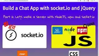 Build a Chat App with socket.io and jQuery, Part 6