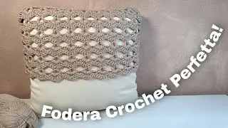 Cuscino d'Arredo all'Uncinetto: Fodera Perfetta per l'Autunno 2024