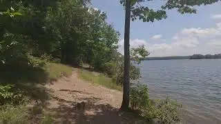 Along the Wooded Shoreline of Lake Anna State Park