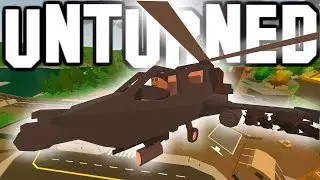 This Helicopter is INSANE! (Unturned Resident Evil 6 Vehicle Mod)