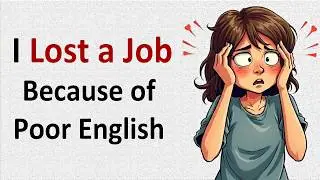 I Lost a Job Because of Poor English |  English speaking practice