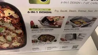 UNBOXING GREEN PAN ADVANCED SKILLET!!!!BEST FOR ONE DISH PARTY!!!
