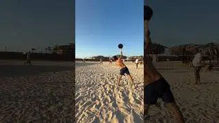 Smash Like a Pro 🎾 | Handcrafted Beach Rackets from Alexandria #Shorts