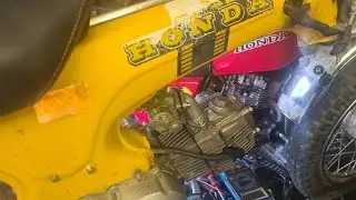 Honda st90 part 3 top end oil running out the bottom