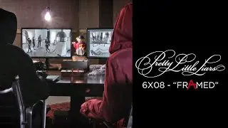 Pretty Little Liars - 'A'/Charles & Red Coat/Black Widow Watch Over The Gallery - 