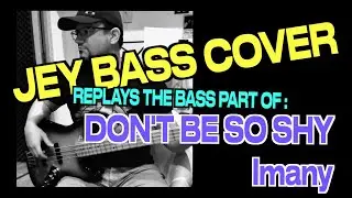 Don't Be So Shy / Imany / Bass Cover (+ bass score)