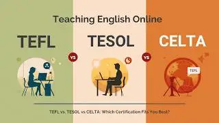 TEFL vs TESOL vs CELTA &ndash; What Actually Matters for Online Teaching #tefl #celta #tesol