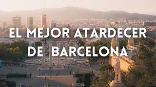 EL MEJOR ATARDECER DE BARCELONA | Fotografiando Montjuic