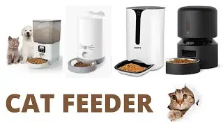 Top 7 Pet Food Dispensers on Amazon || Cat Feeder