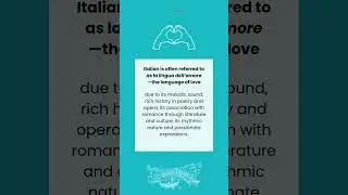 Three Fun Facts About The Italian Language #learnitalian #studyitalian #italianlanguage