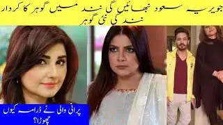 Faiza Hassan quit drama serial 