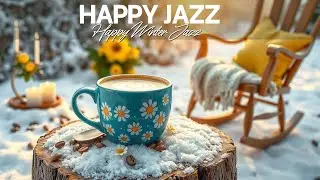 Cozy Winter Jazz Cafe ❄️ Smooth Instrumental Coffee Shop Music for Relaxation, Focus & Study Time