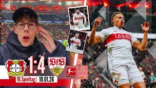 Leverkusen vs. Stuttgart Highlights🔥Leweling und Co. schießen VFB zum Sieg⚽️🎯
