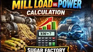 👉 Mill Load बढ़ते ही Torque & Power क्यों बढ़ता है? | Sugar Mill Calculation | Hindi