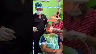 Surgery to preserve post extraction socket for #Implant #dentist #dentalcare  #dental #dentalclinic