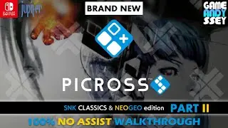 Brand New! Picross S SNK CLASSICS & NEOGEO edition | Full Game | Part2 | No Assist | Nintendo Switch