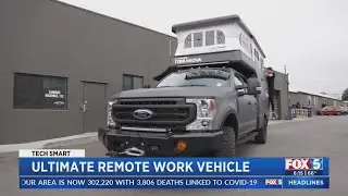 Taking Work On The Road In Ultimate Remote Work Vehicle