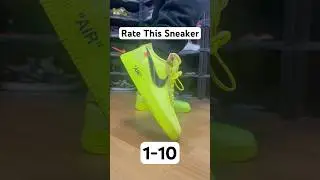 Rate this Sneaker pt.93 Nike Air Force 1 Off White Volt #shorts #viral #trending #youtubeshorts
