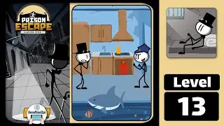 Prison Escape Stickman Story Level 13 Walkthrough