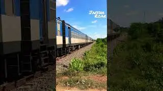 Jaffna life #train #yaldevi #kks