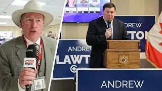 Conservative Andrew Lawton beats the odds, claiming victory in London-area riding