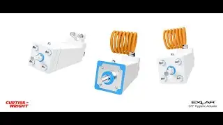 Exlar GTF Hygienic Electric Actuator Animation