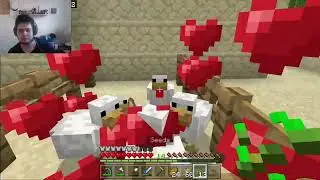 Let's Play Minecraft Part 16: Animals And creepers.
