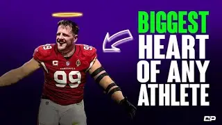 JJ Watt Has The BIGGEST Heart In ALL Sports ❤️ | Clutch #Shorts