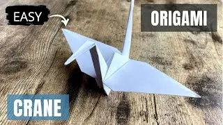 How to Fold an Origami Crane Step-by-Step (EASY!)