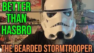 Custom Made Stormtrooper Helmet Wearable Prop - Is It Better Than Hasbro Black Series?