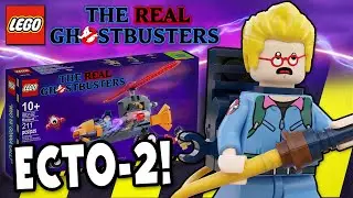 LEGO Ghostbusters - Custom ECTO-2 Real Ghostbusters Set and Minifigures!