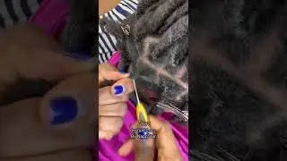 Instant loc your new growth #NappStar #instantlocs