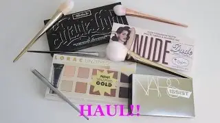 Haul Swatchfest: Real Techniques, Nars, LORAC, Kat Von D и The Balm!