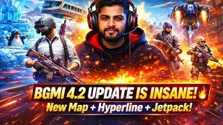 BGMI 4.2 Update is INSANE!🔥 New Map + Hyperline + Jetpack!