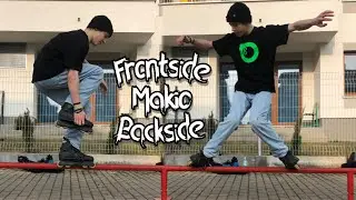 Frontside, Backside i Makio, czyli podstawowe grindy na rolkach - Krok po Kroku #20