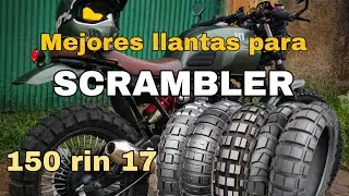 Mejores llantas para Scrambler 150 rin 17