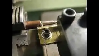 Winding an Intake Valve Spring for the 1/3-scale Parsell & Weed
