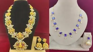 18kt replicagold sets#dashavatar set #imitation jewellery #7842720560