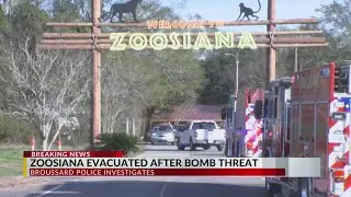 Bomb threat forces evacuation at Zoosiana in Broussard