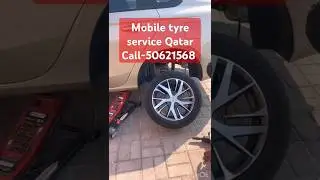 Mobile tyre service in Qatar 24/7 Emergency Roadside assistance  #flattyrefix #tirechange