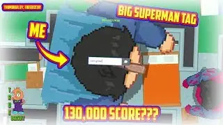 BRAAINS.IO | BIG SUPERMAN TAG [130,000 SCORE] GAMEPLAY | NEW MAP | TIPS, TRICKS & STRATEGY