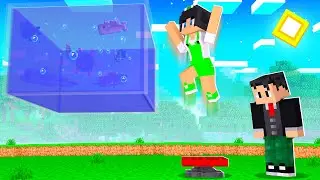 PULA PULA NO AQUÁRIO DO MINECRAFT