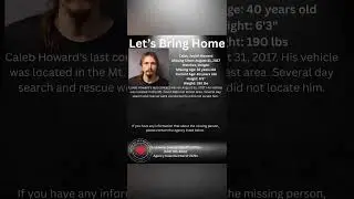 CALEB HOWARD IS STILL MISSING #coldcase #coldcases #coldcaseinvestigation #missingperson #help