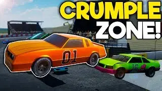 Awesome New Destruction Derby Game! - Crumple Zone Gameplay