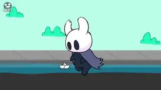 Hollow Knight vs IT : Pennywise  intenta llevarse a Hornet y a Caballero