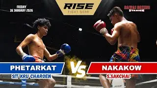 🇹🇭 Thailand vs Thailand 🇹🇭 | PHETARKAT (Sit Kru Charoen) vs NAKAKOW (Sor Sakchai)