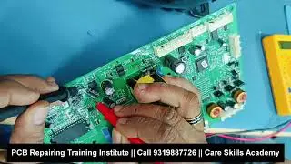 Lg double door refrigerator pcb me falad kise check kre || PCB Repairing Course
