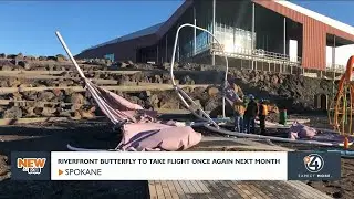 Riverfront Park's Lilac Butterfly to return next month