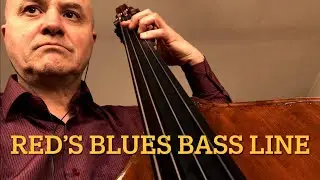 Red’s Blues Bass Line Play Along Backing Track